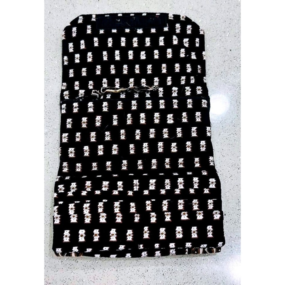 VTG. ~ Vera Bradley ~ Tri-Fold Wallet in the retired Tribel Zebra Print ~ Clean - Picture 8 of 10